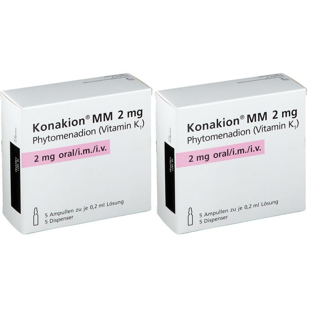 Konakion MM 2 mg Lösung 2x 2x5 St