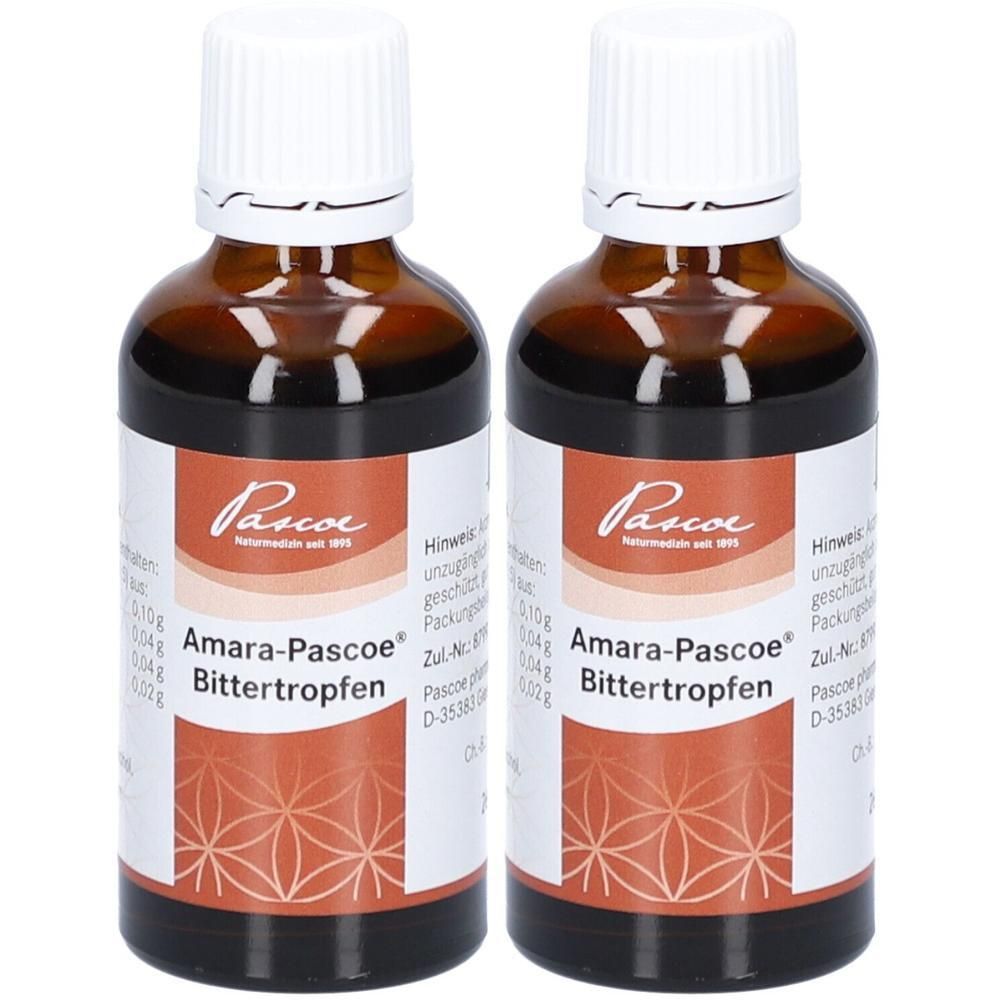 AMARA-Pascoe Bittertropfen 2x 2x50 ml Flüssigkeit