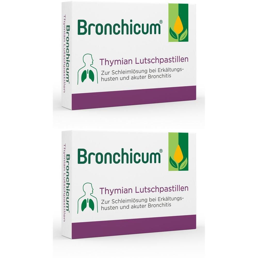 Bronchicum Thymian Lutschpastillen 2x 2x20 St