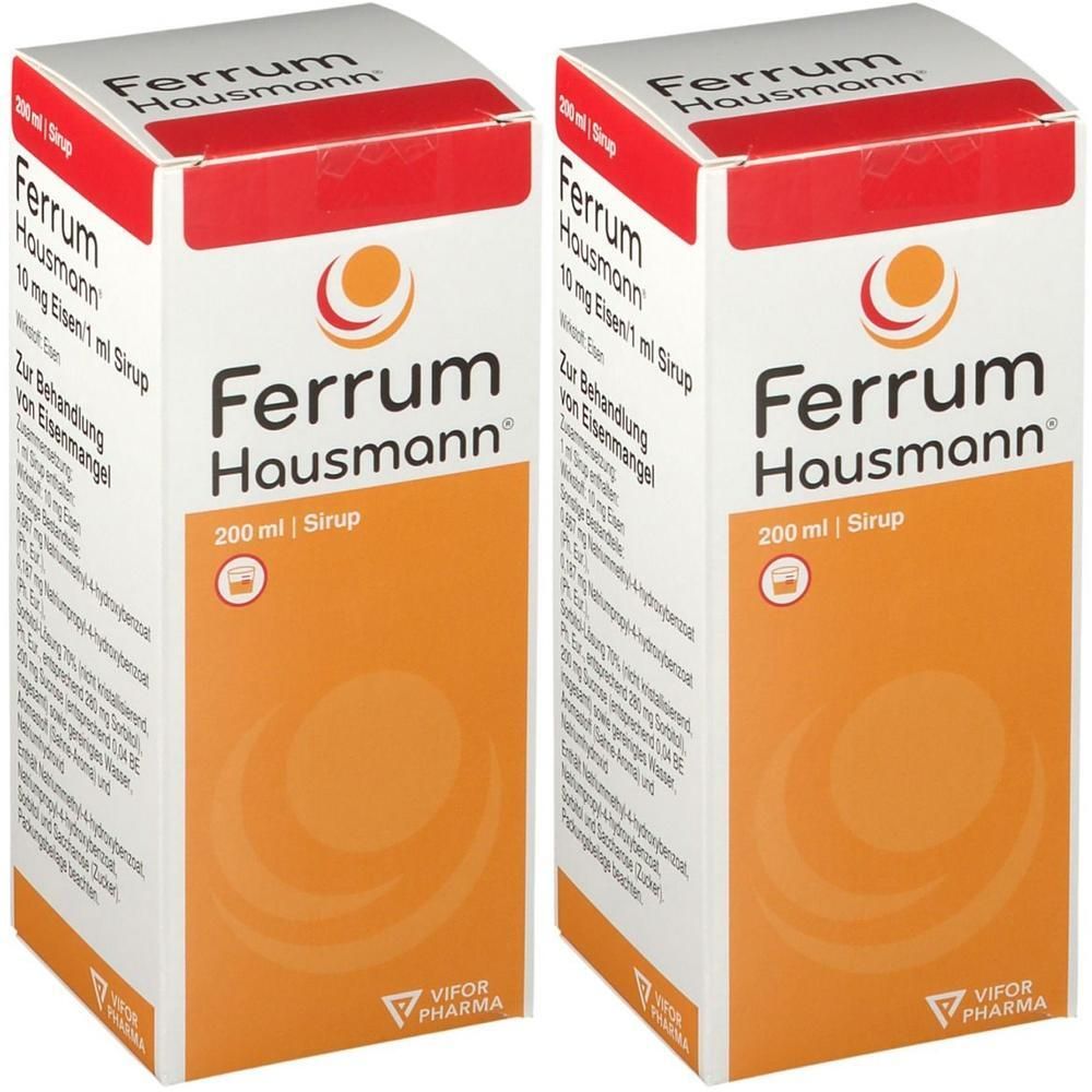 Ferrum Hausmann Sirup 2x 2x200 ml