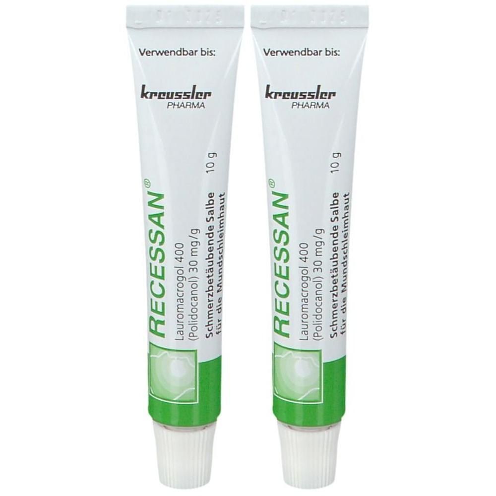 Recessan Salbe 2x 2x10 g