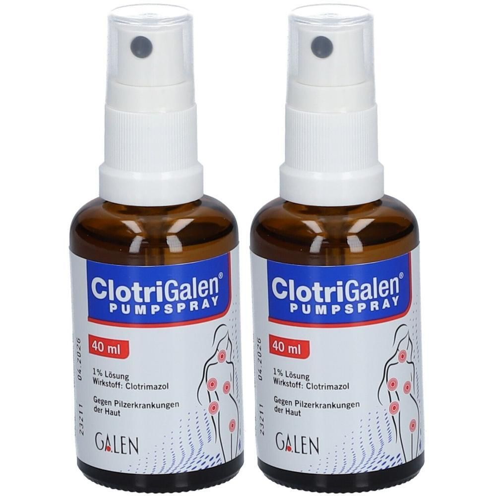 Clotrigalen Pumpspray 2x 2x40 ml Lösung
