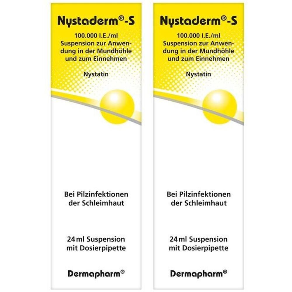 Nystaderm S Suspension 2x 2x24 ml
