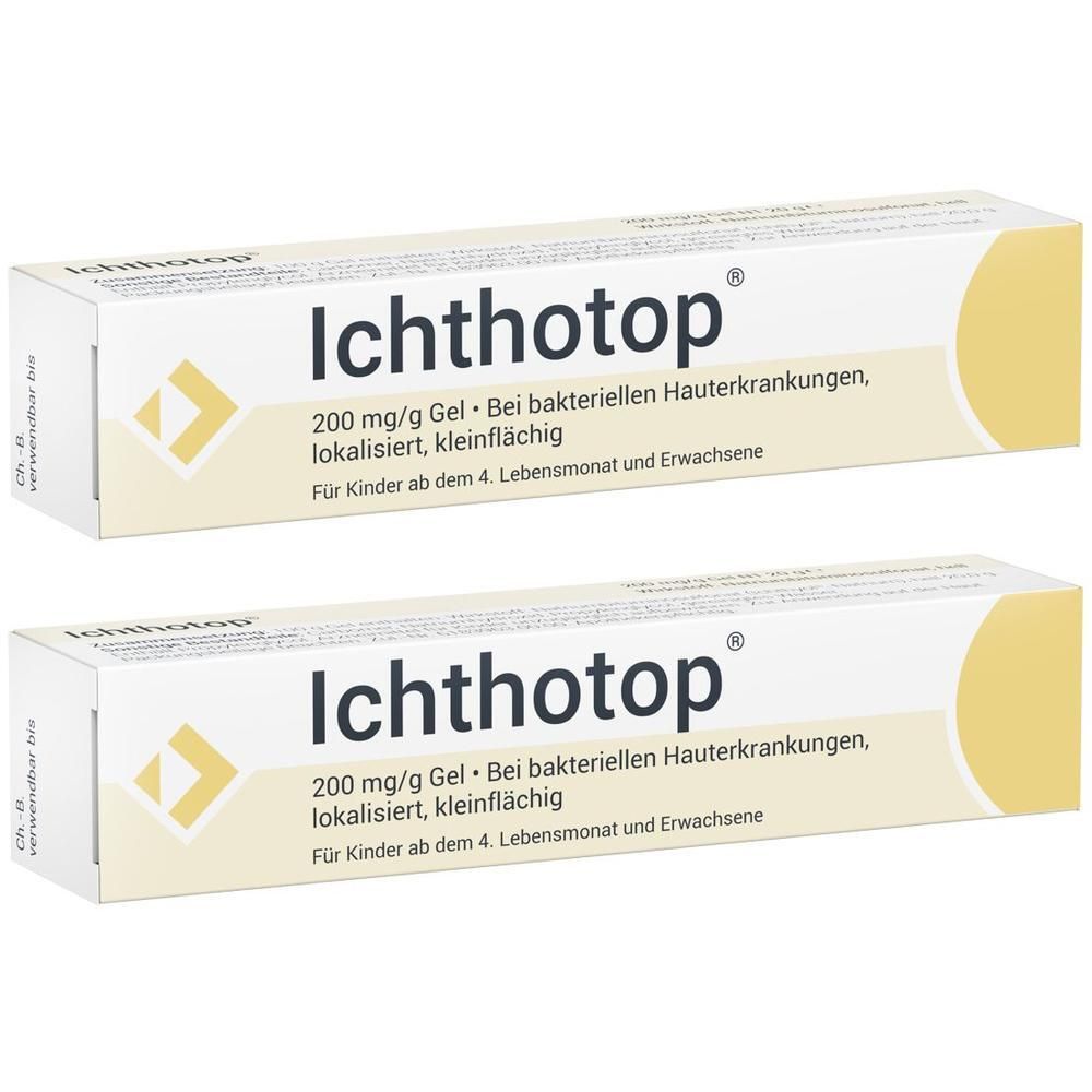 Ichthotop 200 mg/g Gel 2x 2x20 g