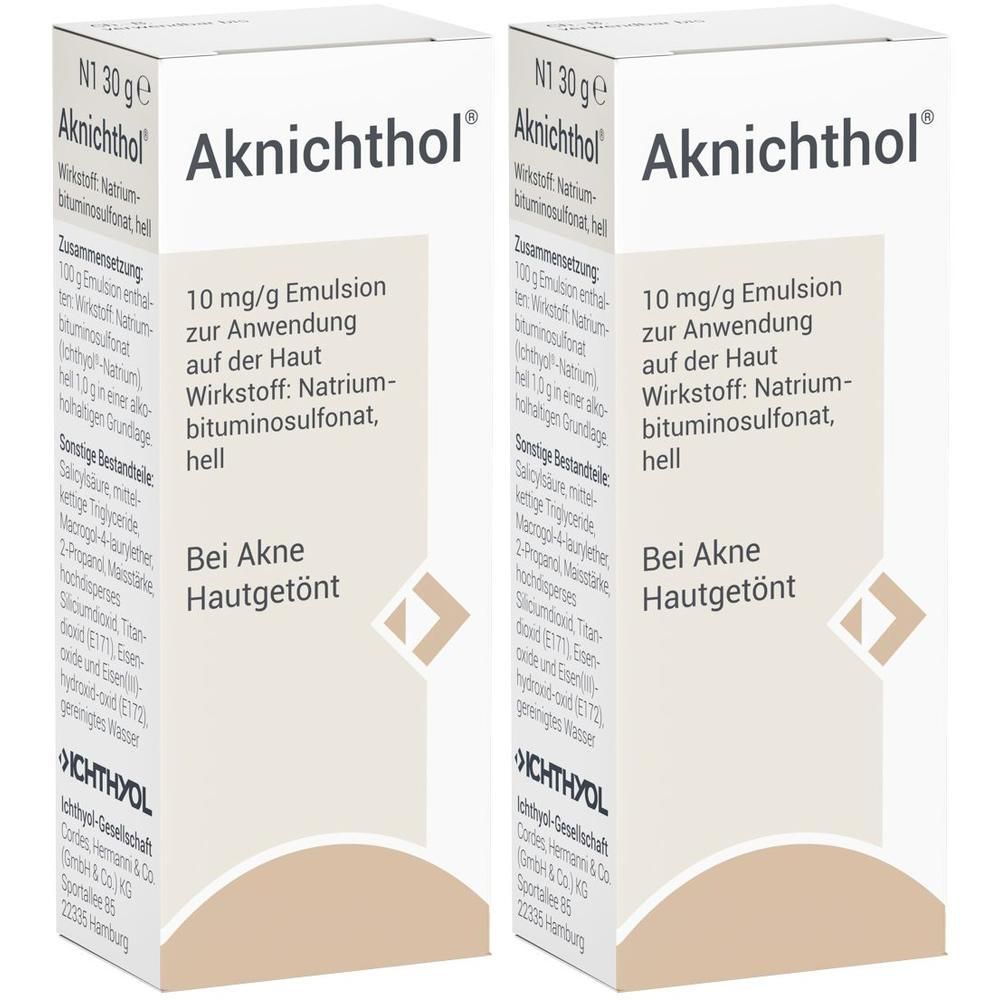 Aknichthol Lotion 2x 2x30 g