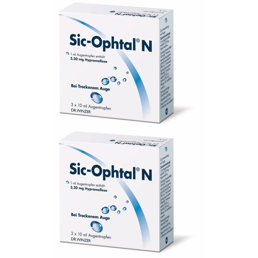 SIC Ophtal N Augentropfen 2x 2x3x10 ml