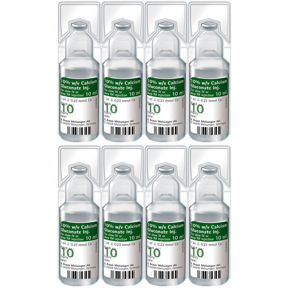 Calciumgluconat 10% MPC Injektionslösung 2x 2x20x10 ml Lösung