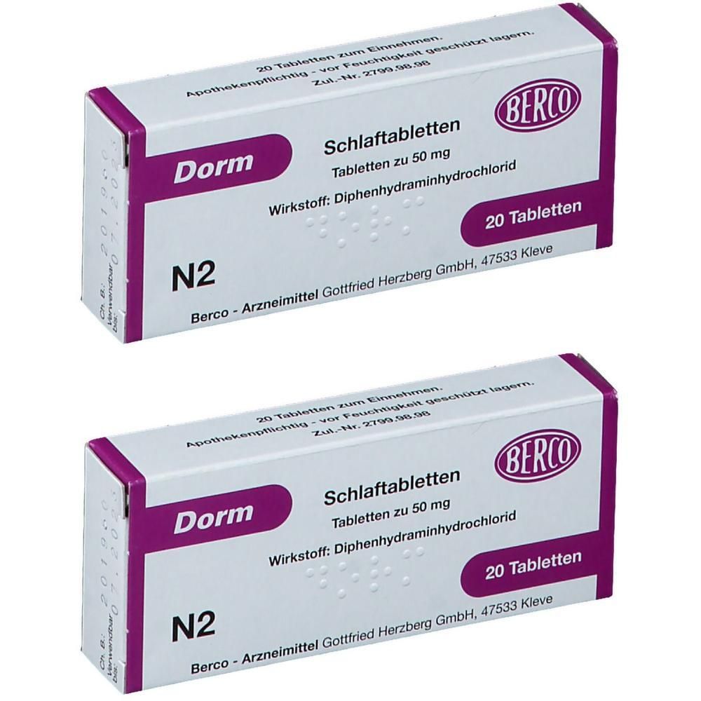 Dorm Tabletten 2x 2x20 St