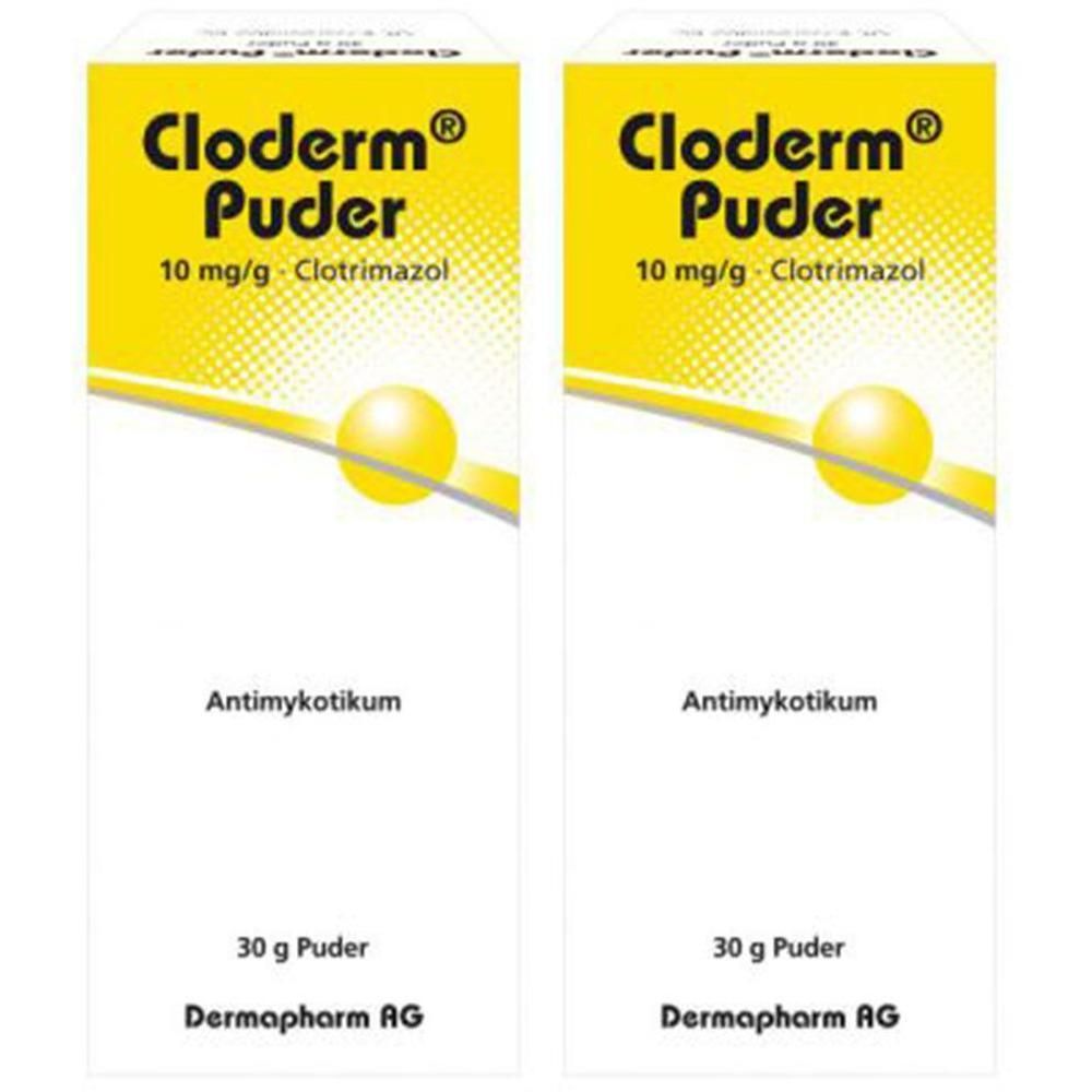 Cloderm Puder 2x 2x30 g