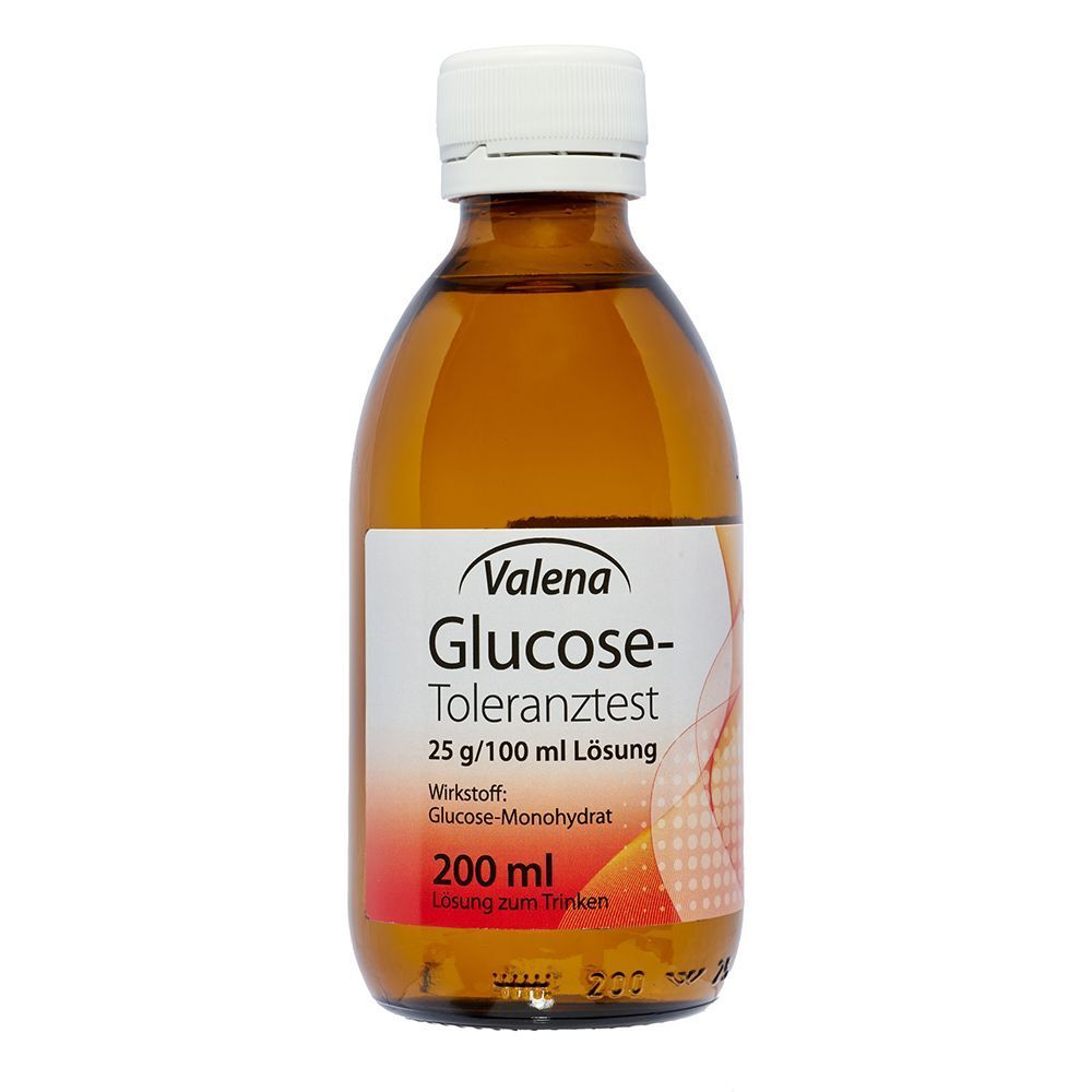 Valena Glucose Toleranztest 25 g/100 ml