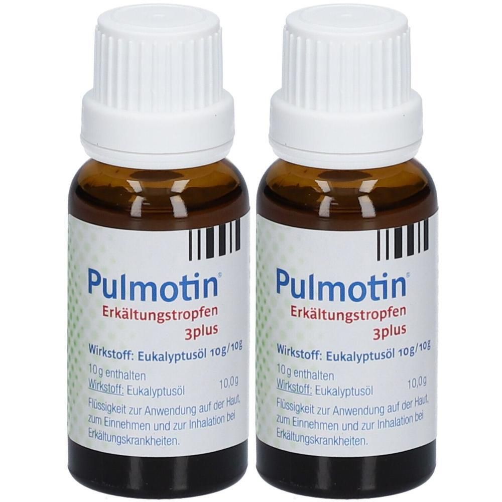 Pulmotin Erkältungstropfen 3plus 2x 2x20 ml Lösung