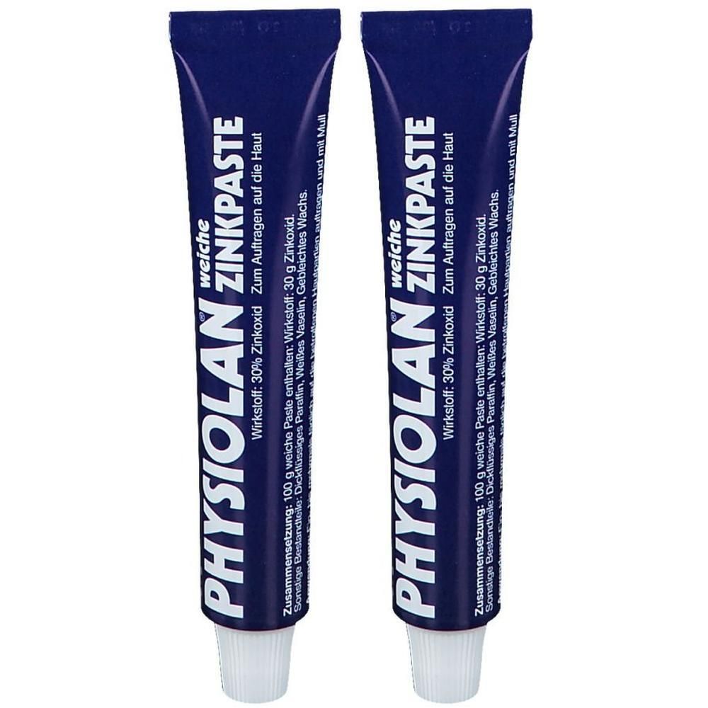 Physiolan weiche Zinkpaste 2x 2x20 g Paste