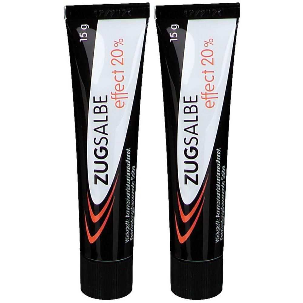 Zugsalbe effect 20% Salbe 2x 2x15 g
