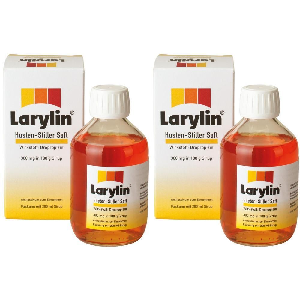 Larylin Husten-Stiller Saft 2x 2x200 ml Sirup