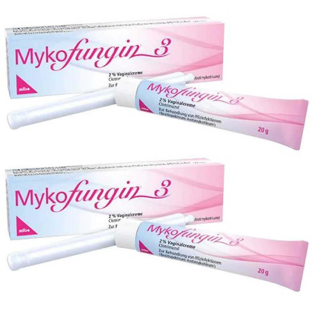 Mykofungin 3 Vaginalcreme 2% 2x 2x20 g