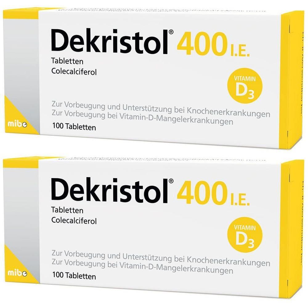 Dekristol 400 I.e. Tabletten 2x 2x100 St