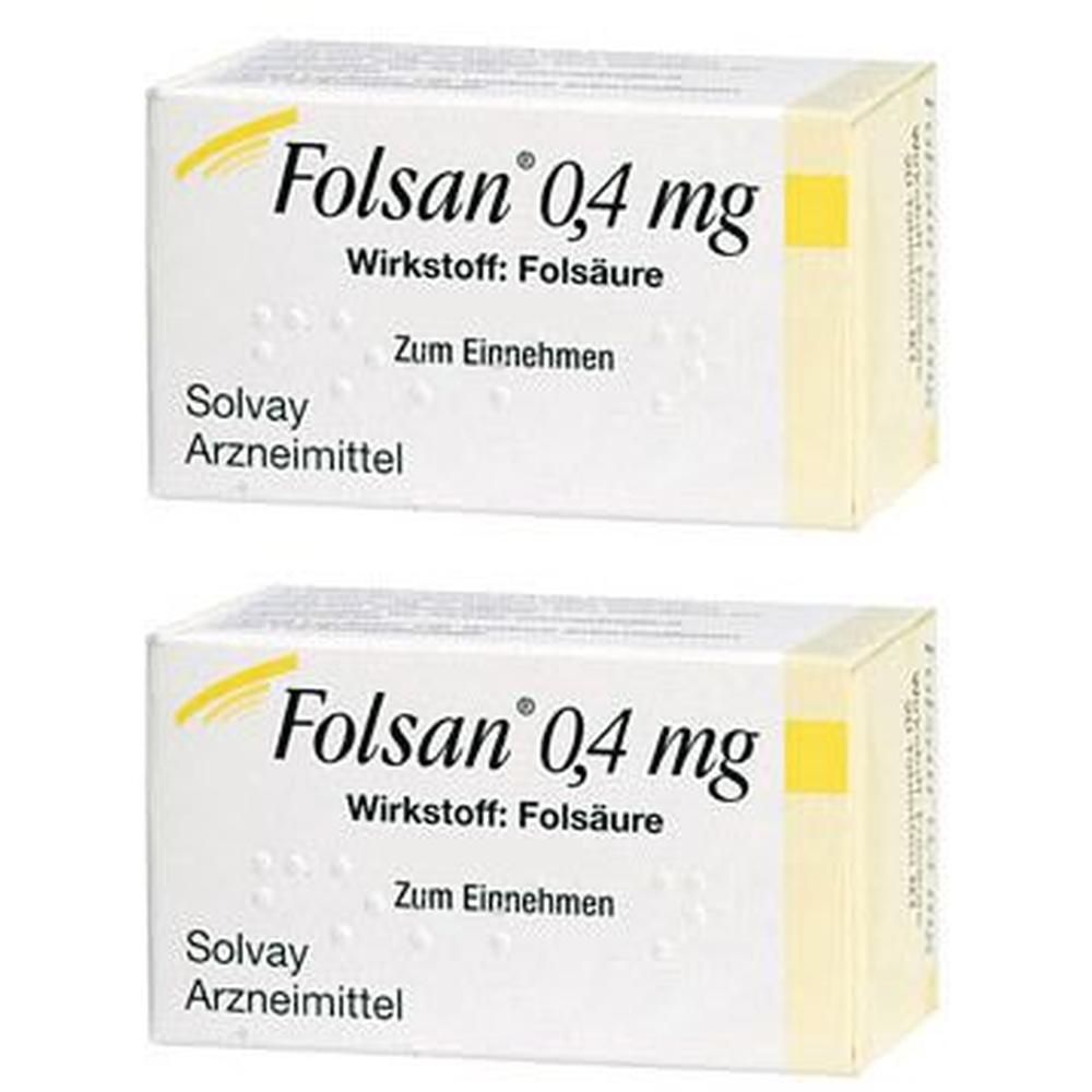 Folsan 0,4 mg Tabletten 2x 2x20 St
