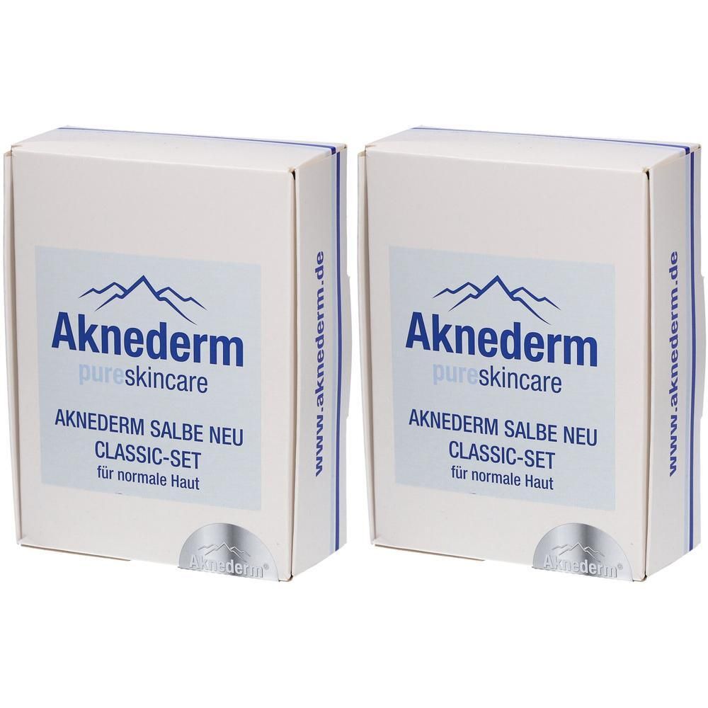 Aknederm Salbe Neu Classic-Set Salbe+Tinkt.norm.H. 2x 2x1 St Kombipackung