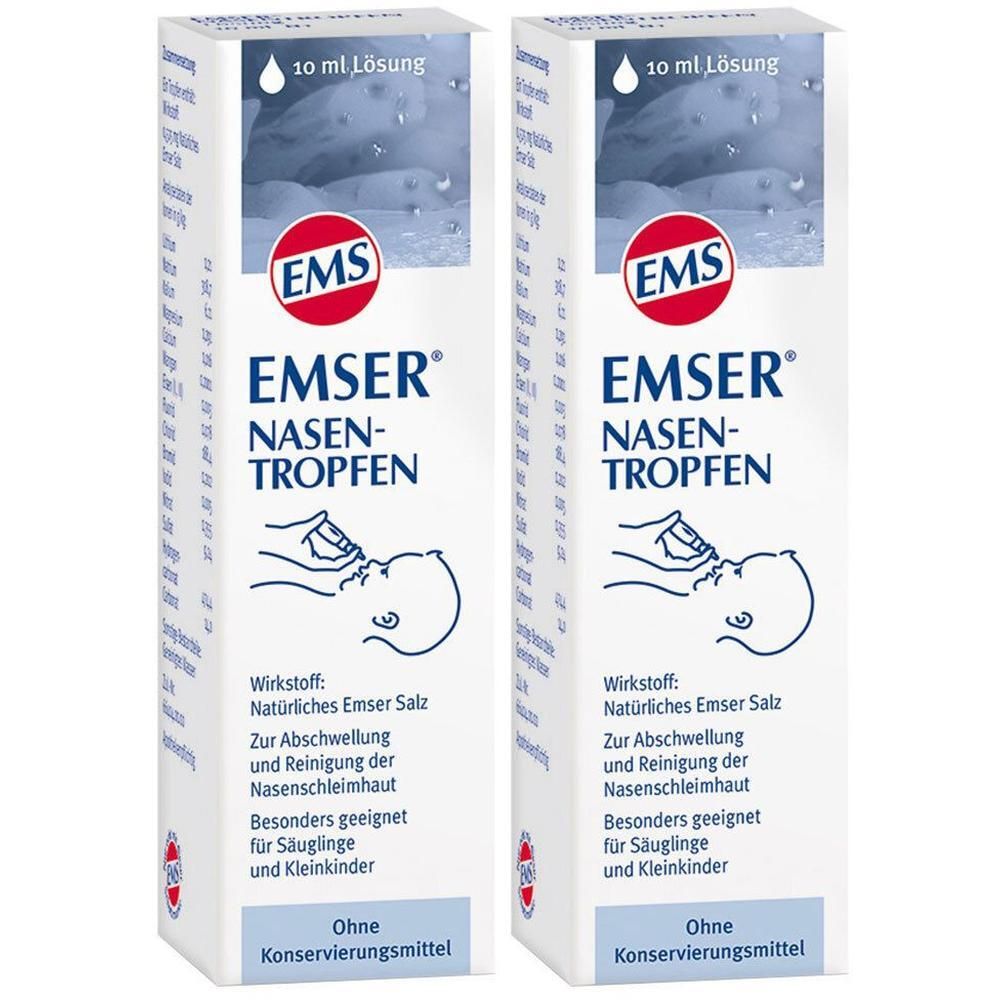 Emser Nasentropfen 2x 2x10 ml