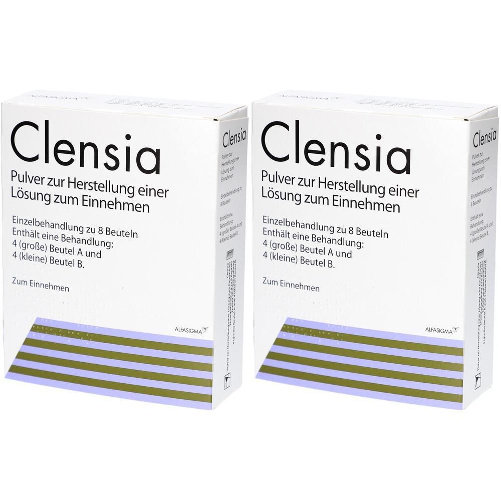 Clensia Pulver z.Herst.e.Lösung z.Einnehmen 2x 2x1 St zur Herstellung einer Lösung zum Einnehmen