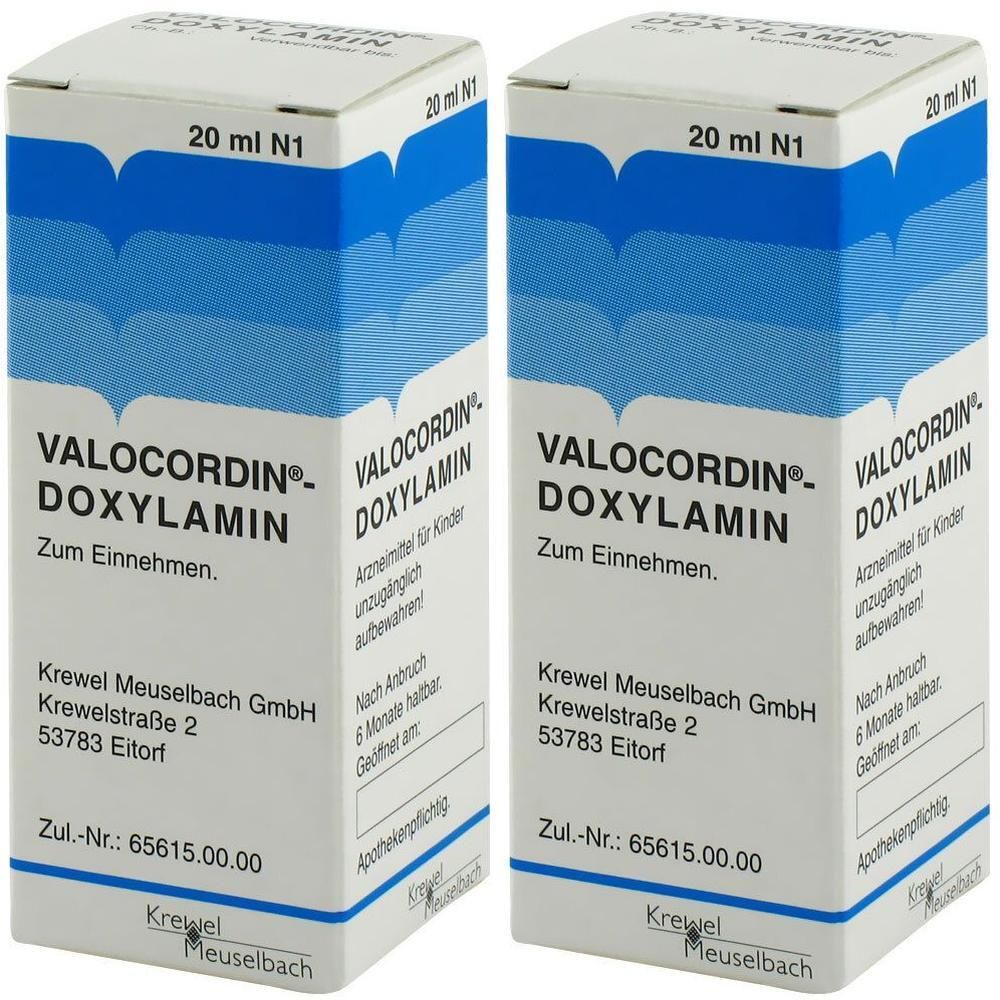 VALOCORDIN-Doxylamin Tropfen zum Einnehmen 2x 2x20 ml