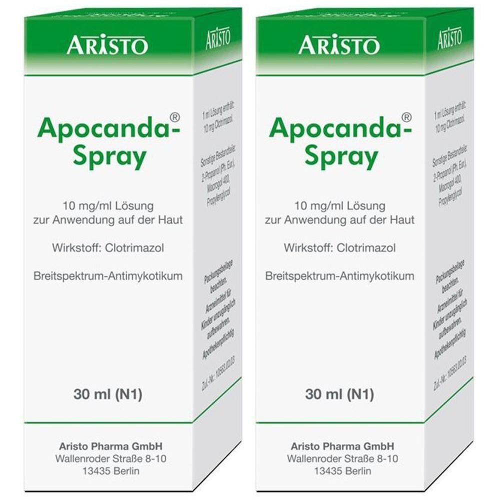 Apocanda Spray 2x 2x30 ml
