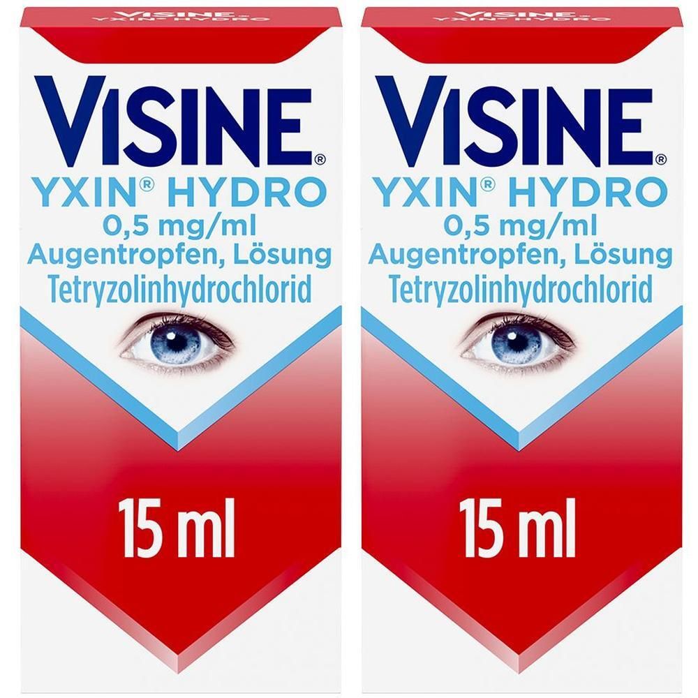 Visine Yxin Hydro 0,5 mg/ml Augentropfen 2x 2x15 ml