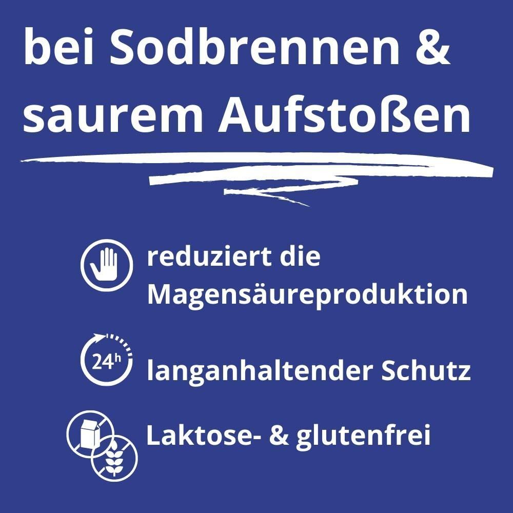 Pantoprazol TAD® reduziert Magensäureproduktion, bietet 24h Schutz. Laktose- & glutenfrei.