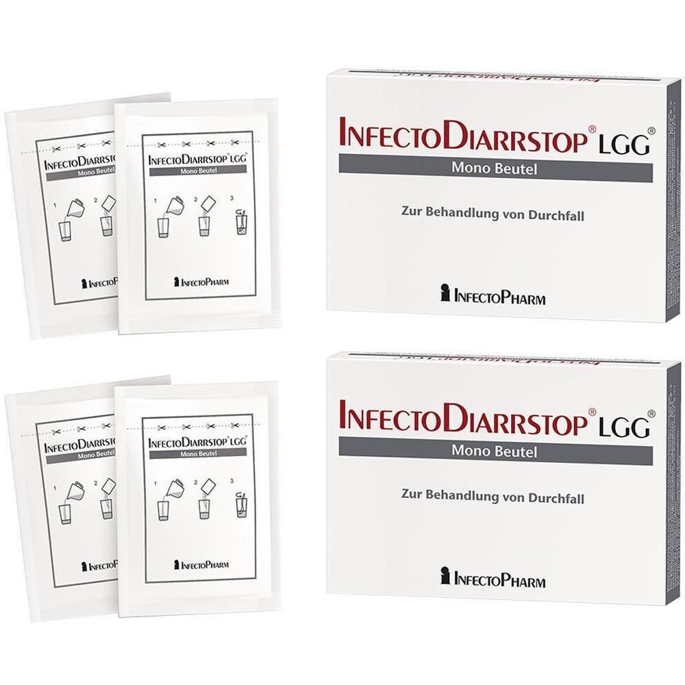 Infectodiarrstop LGG Mono Beutel P.H.Susp.z.Einn. 2x 2x10 St Pulver zur Herstellung einer Susp. zum Einnehmen