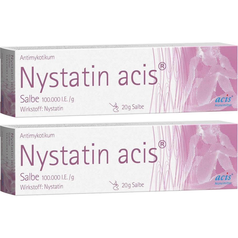 Nystatin acis Salbe 2x 2x20 g