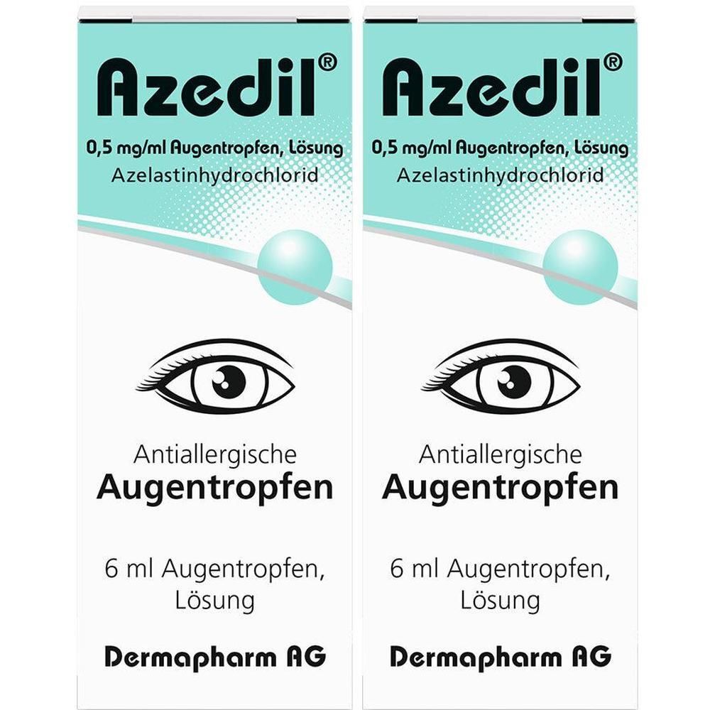 Azedil 0,5 mg/ml Augentropfen Lösung 2x 2x6 ml