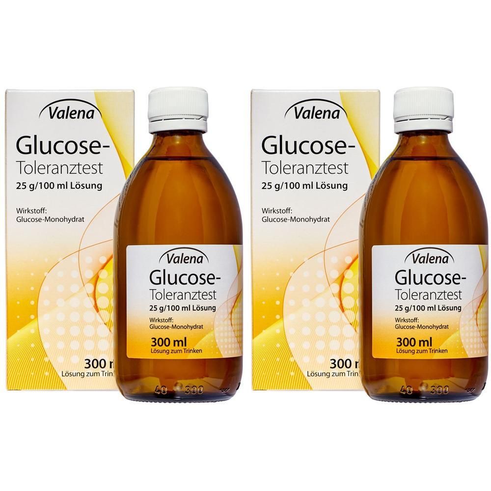 Glucose-Toleranztest 25 g/100 ml Lösung 2x 2x300