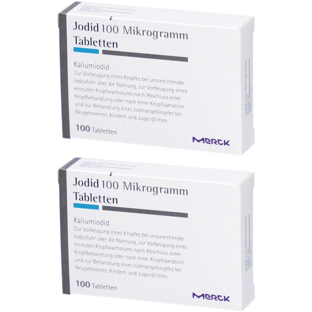 Jodid 100 Tabletten 2x 2x100 St