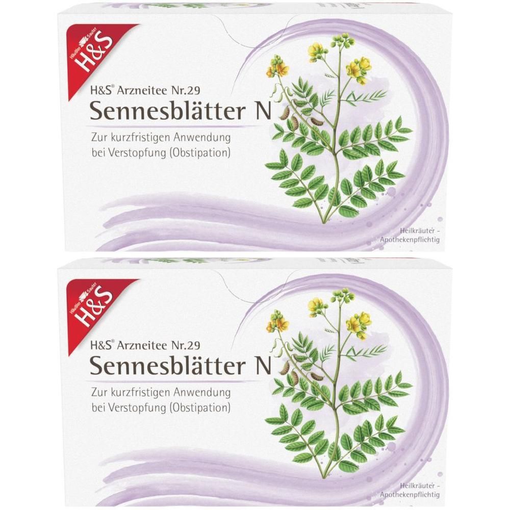 H&S Sennesblätter N Filterbeutel 2x 2x20x1 g
