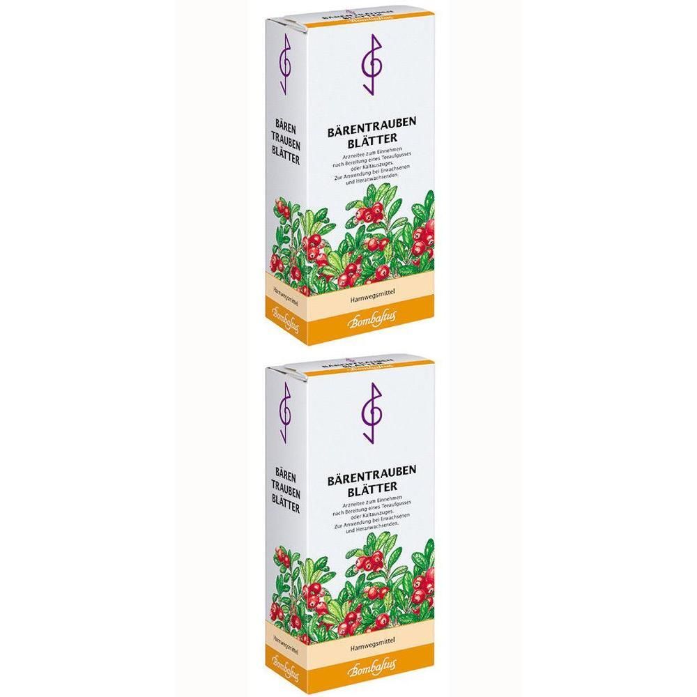 Bärentraubenblätter Tee 2x 2x100 g