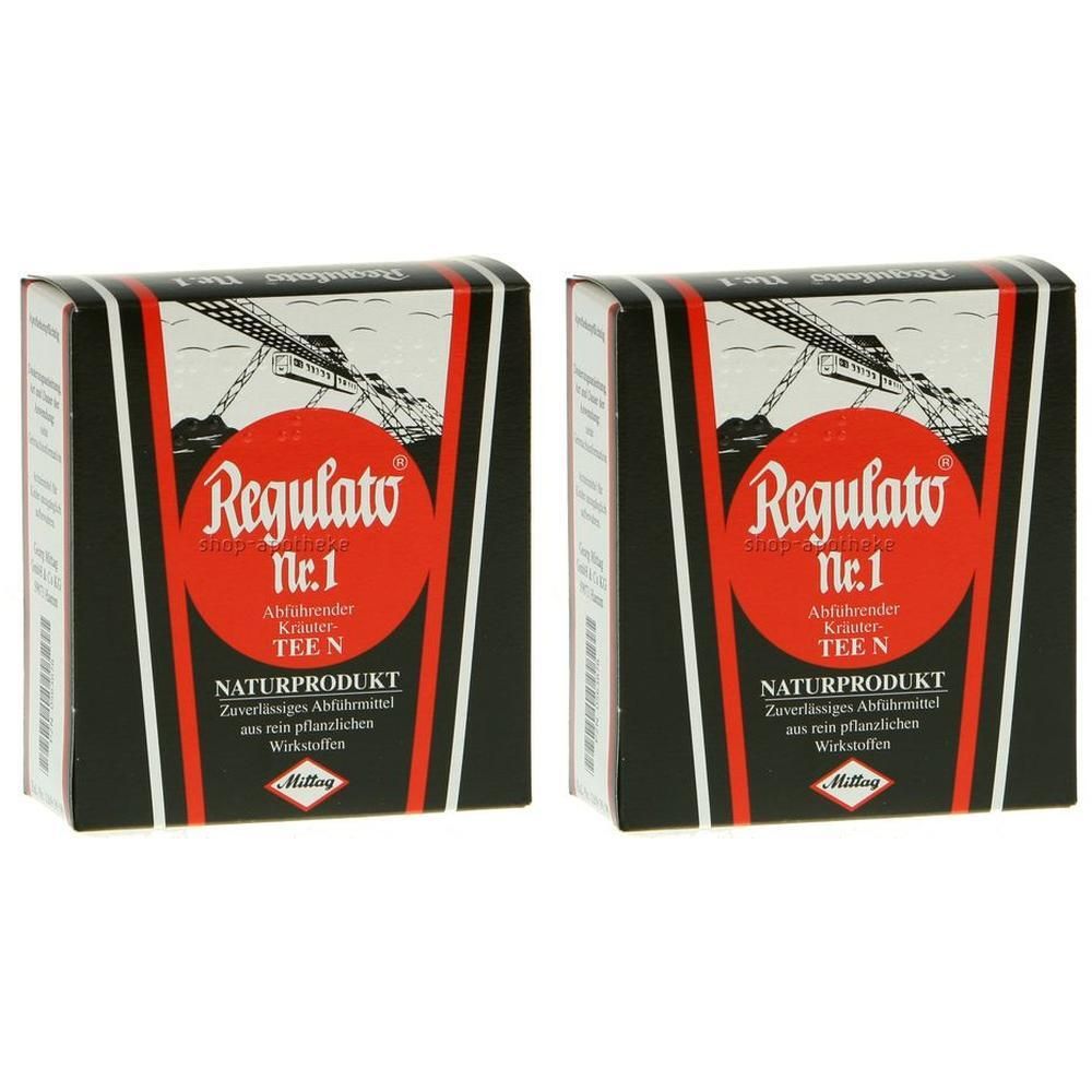 Regulato Nr.1 Abführender Kräutertee N 2x 2x30 g Tee