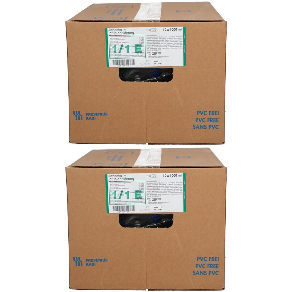 Jonosteril Free Flex Infusionslösung 2x 2x10x1000 ml