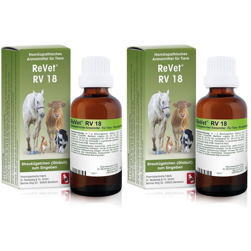 Revet RV 18 Globuli vet. 2x 2x42 g