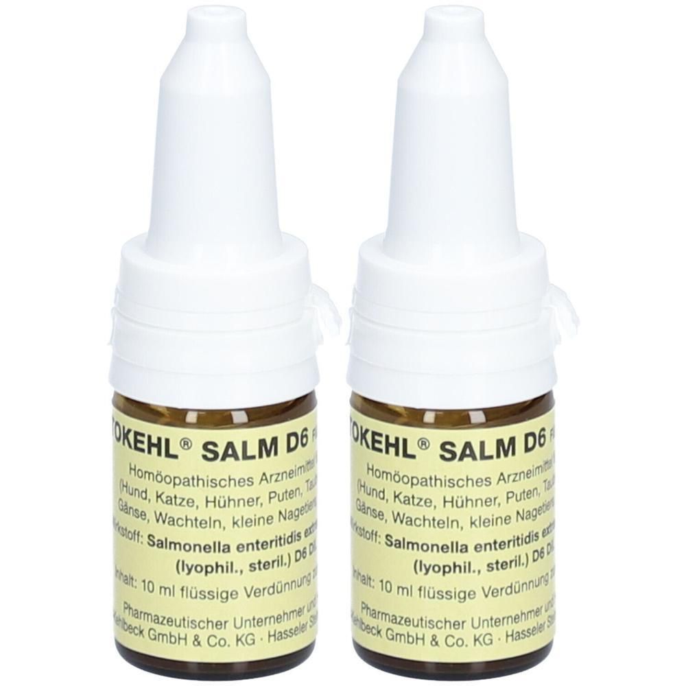 Vetokehl Salm D 6 Tropfen vet. 2x 2x10 ml