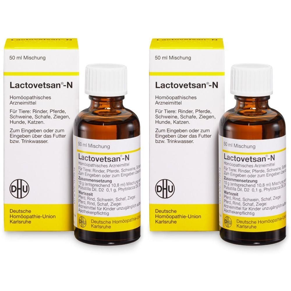 Lactovetsan N Mischung vet. 2x 2x50 ml