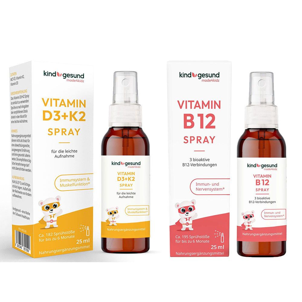 kindgesund Energie & Wachstum Set 2x25 ml Spray