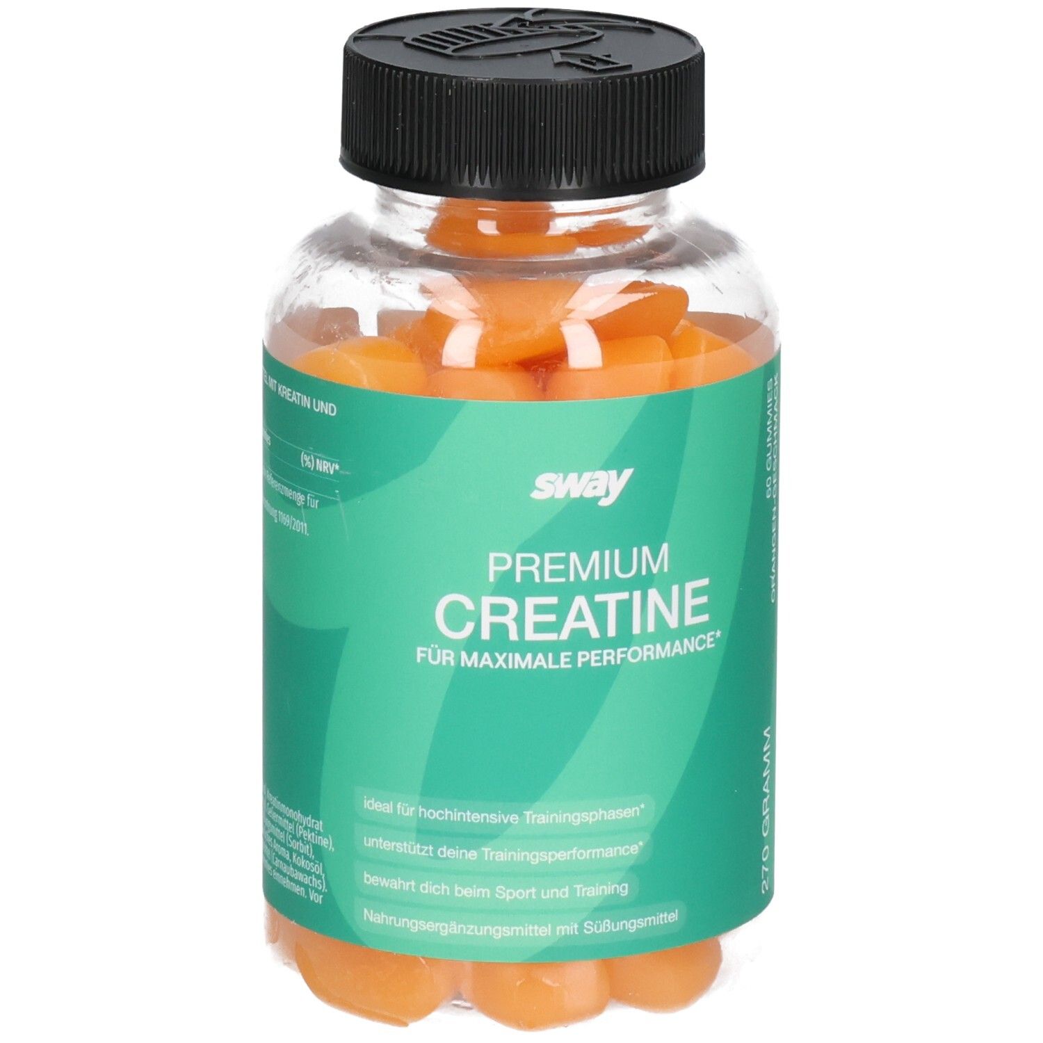Premium Creatine 207 g Kaudragees