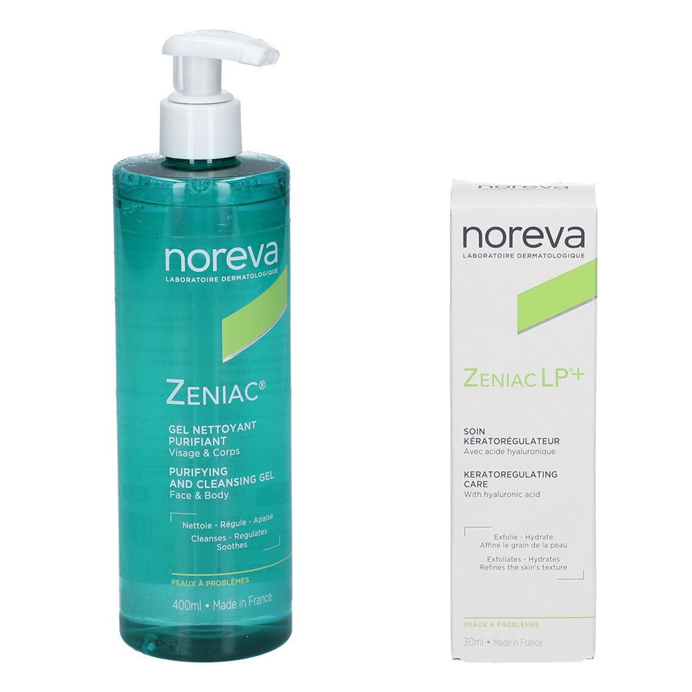 noreva Zeniac LP Creme + Reinigungsgel Set 1 St