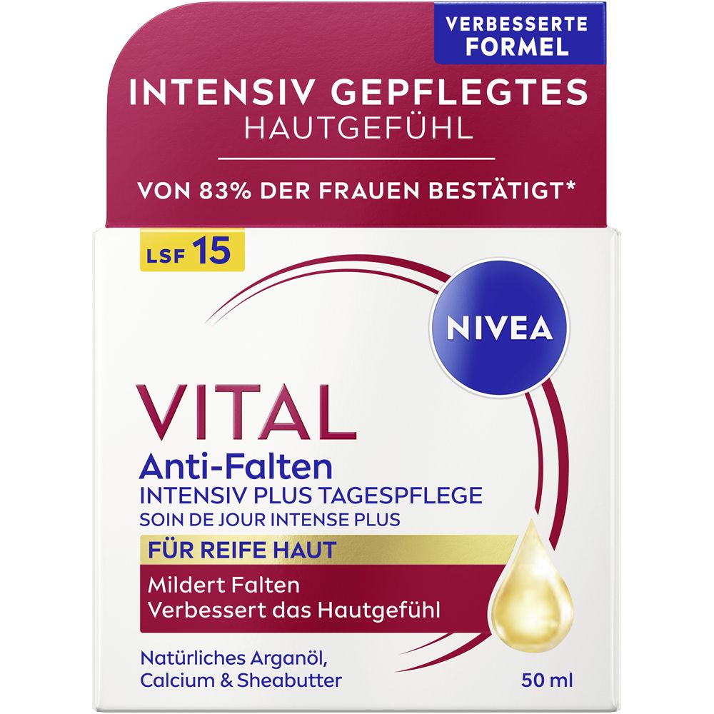 Nivea Vital Anti-Falten Intensiv-Tagespflege Plus