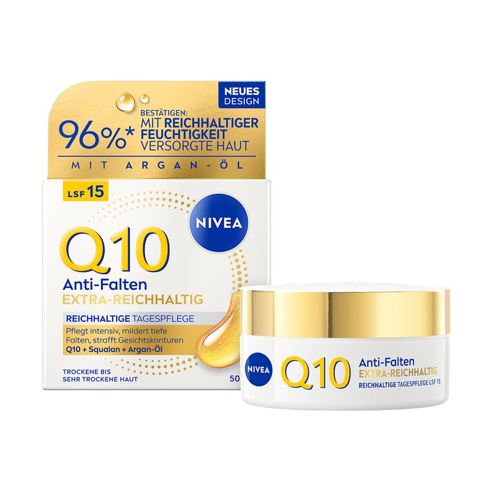 Nivea Q10 Anti-Falten Extra-Reichhaltig Tagespflege SPF 15
