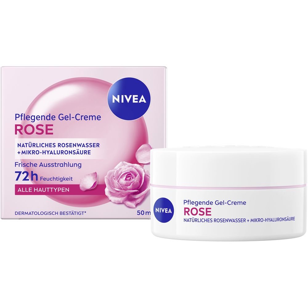 Nivea Pflegende Rose Gel-Creme