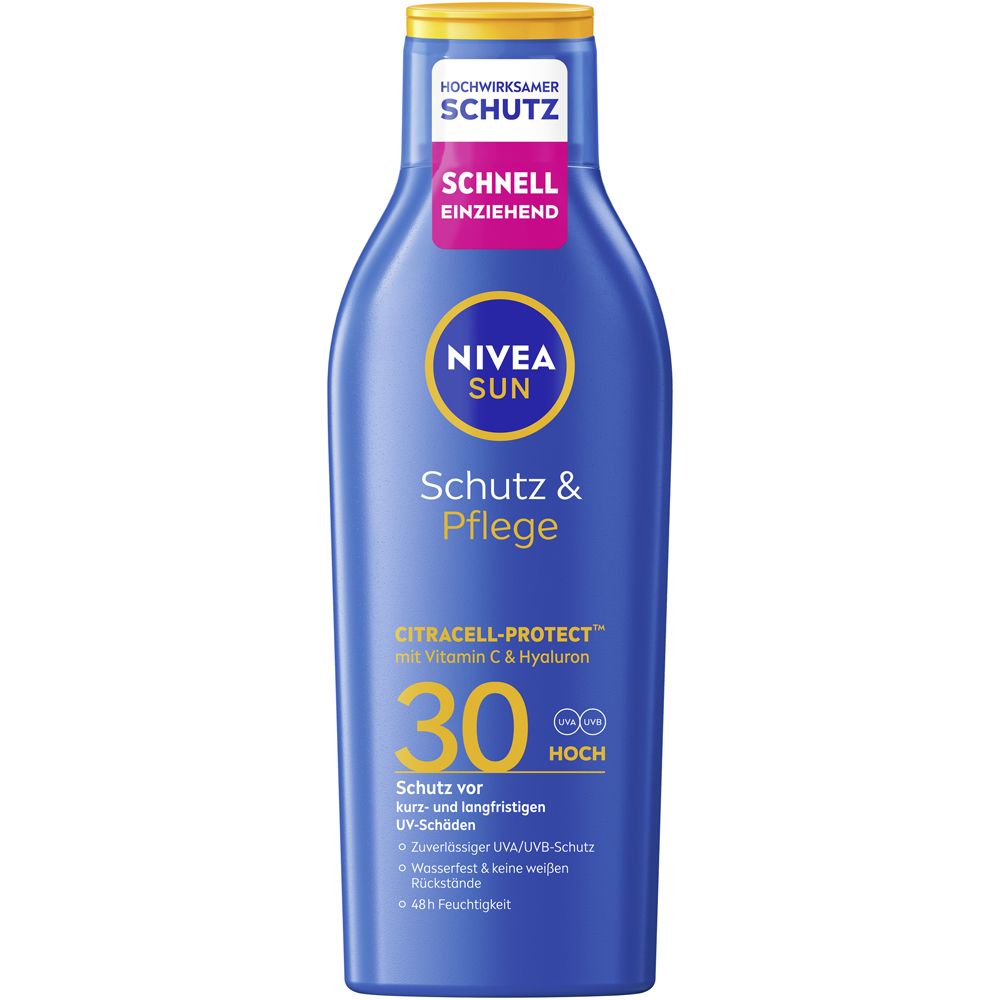 Nivea SUN Schutz & Pflege Sonnenlotion SPF 30 200 ml