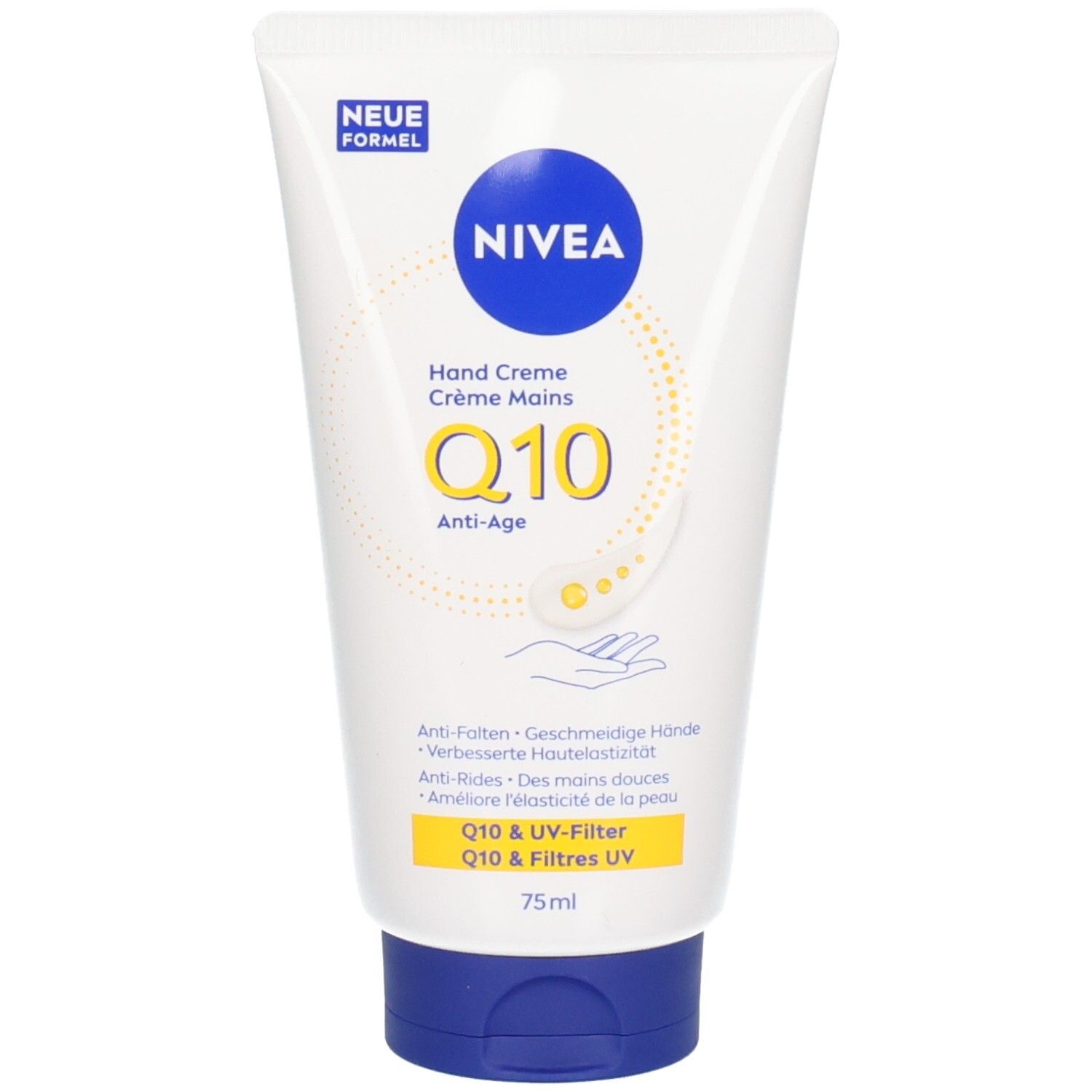 Nivea Q10 Hand Creme 3in1 Anti-Age 75 ml Handcreme
