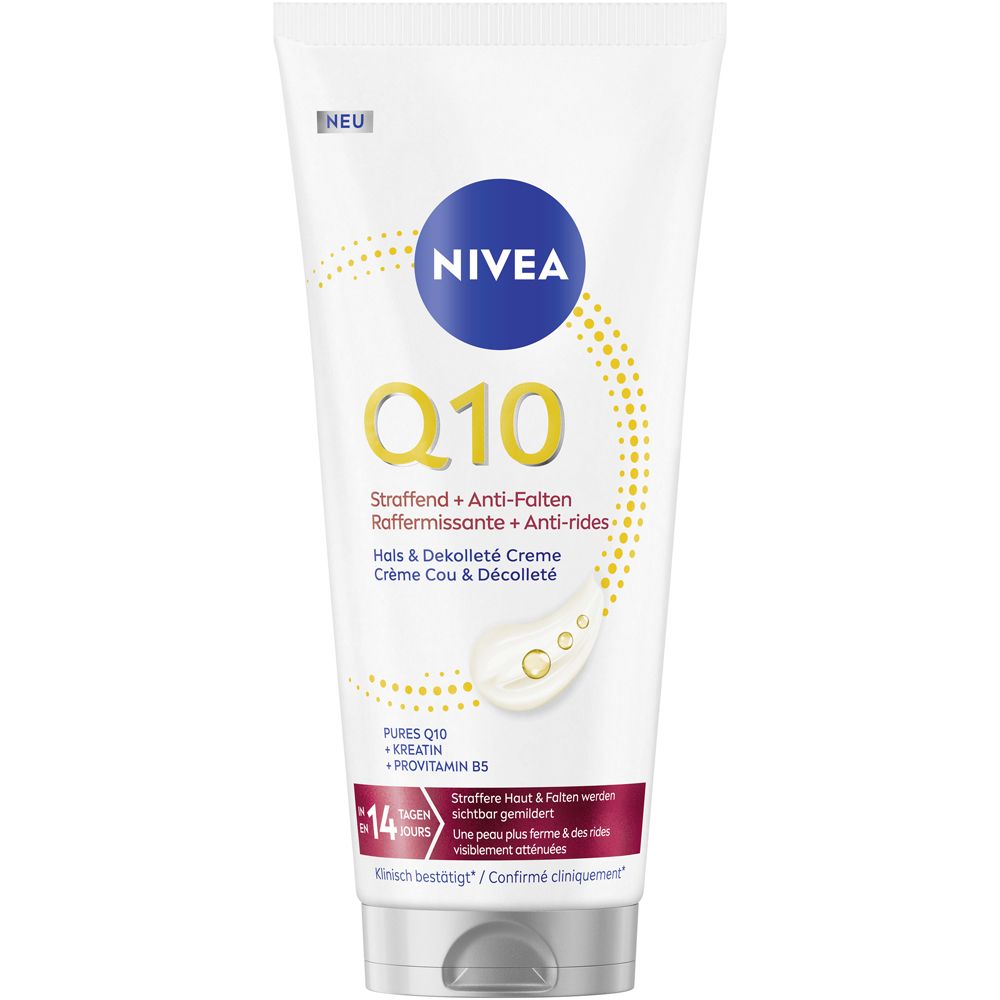 Nivea Q10 Straffende Anti-Falten-Creme für Hals und Dekolleté