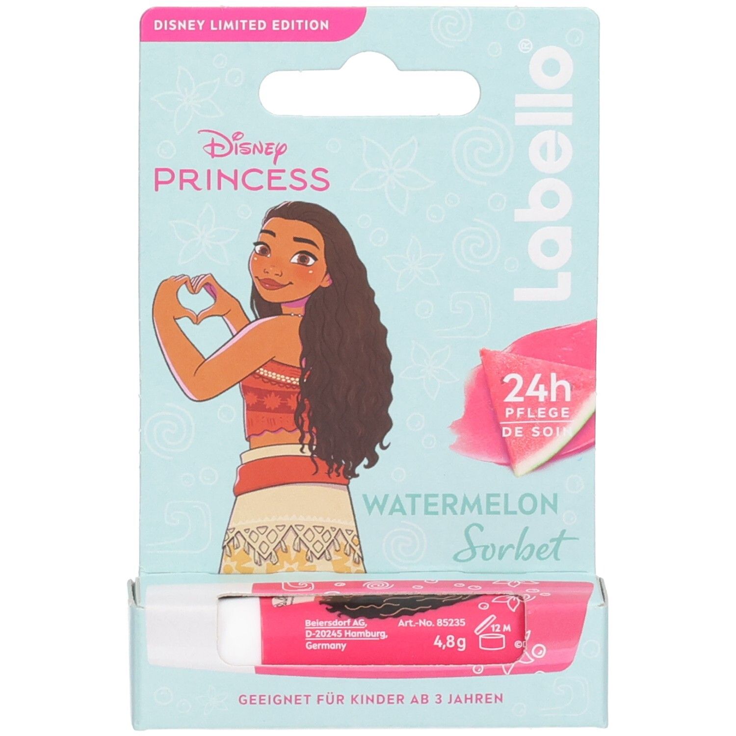 Labello Watermelon Sorbet Vaiana Disney Limited Edition 4,8 g